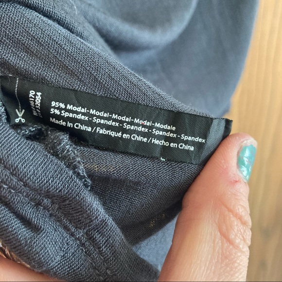 Out from Under Short Sleeve Henley Crop Top - Picture 6 of 8